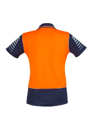 Picture of Syzmik, Womens Hi Vis Zone Polo